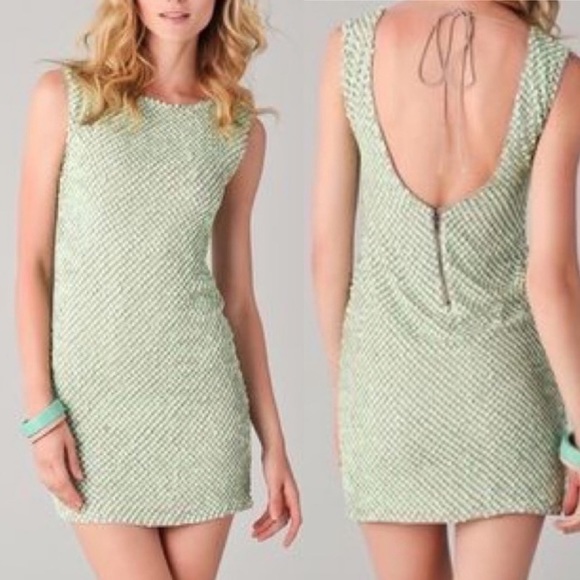 Alice & Olivia Dusty Rose Sequin Dress - Picture 2 of 13